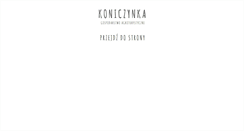 Desktop Screenshot of koniczynka.chodel.com
